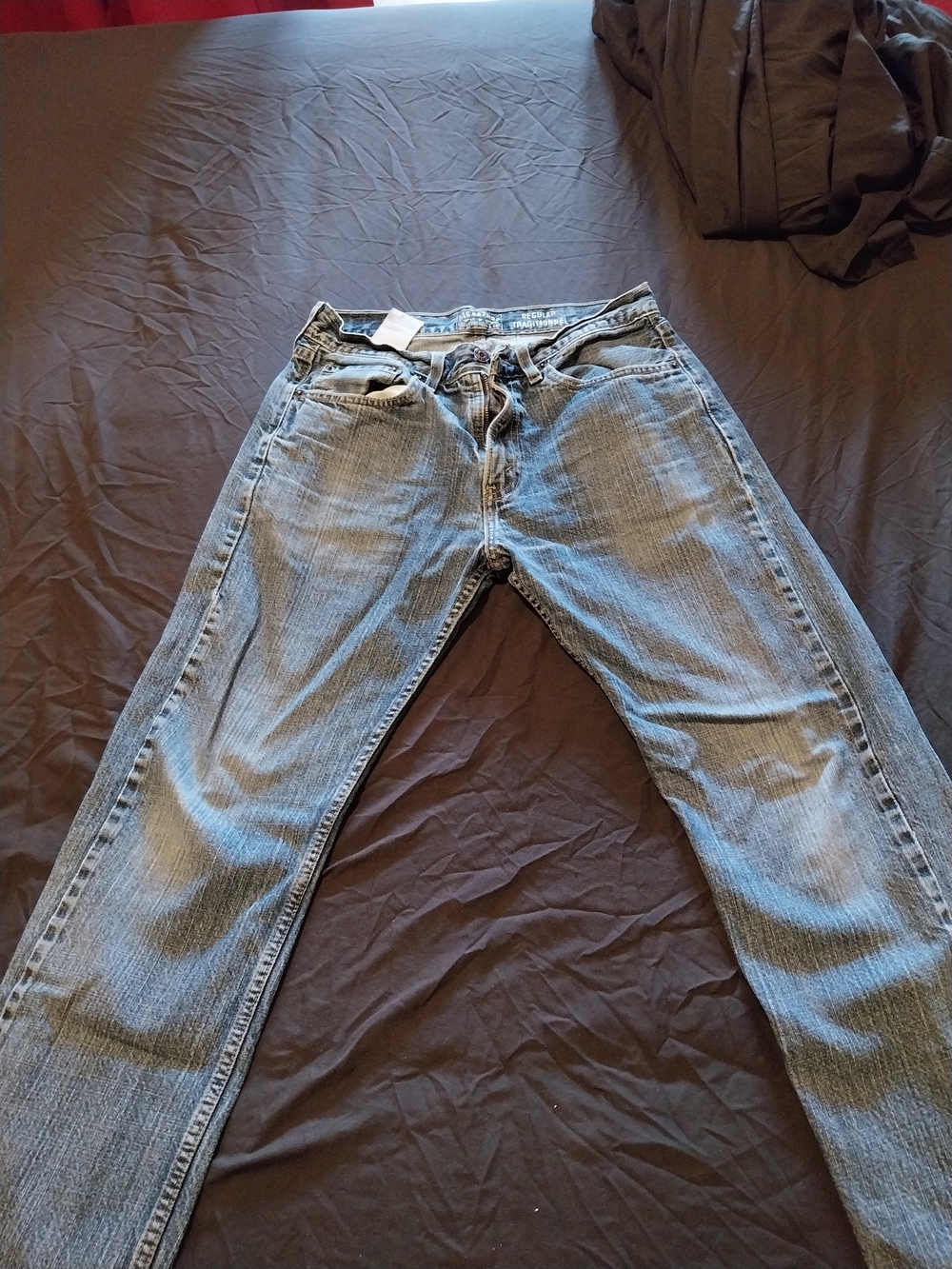 Signature by Levi Strauss Men's Light Blue Straight Jeans